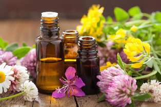 Herbs, natural oils